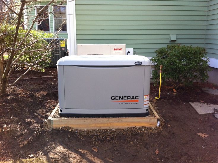 install a standby generator